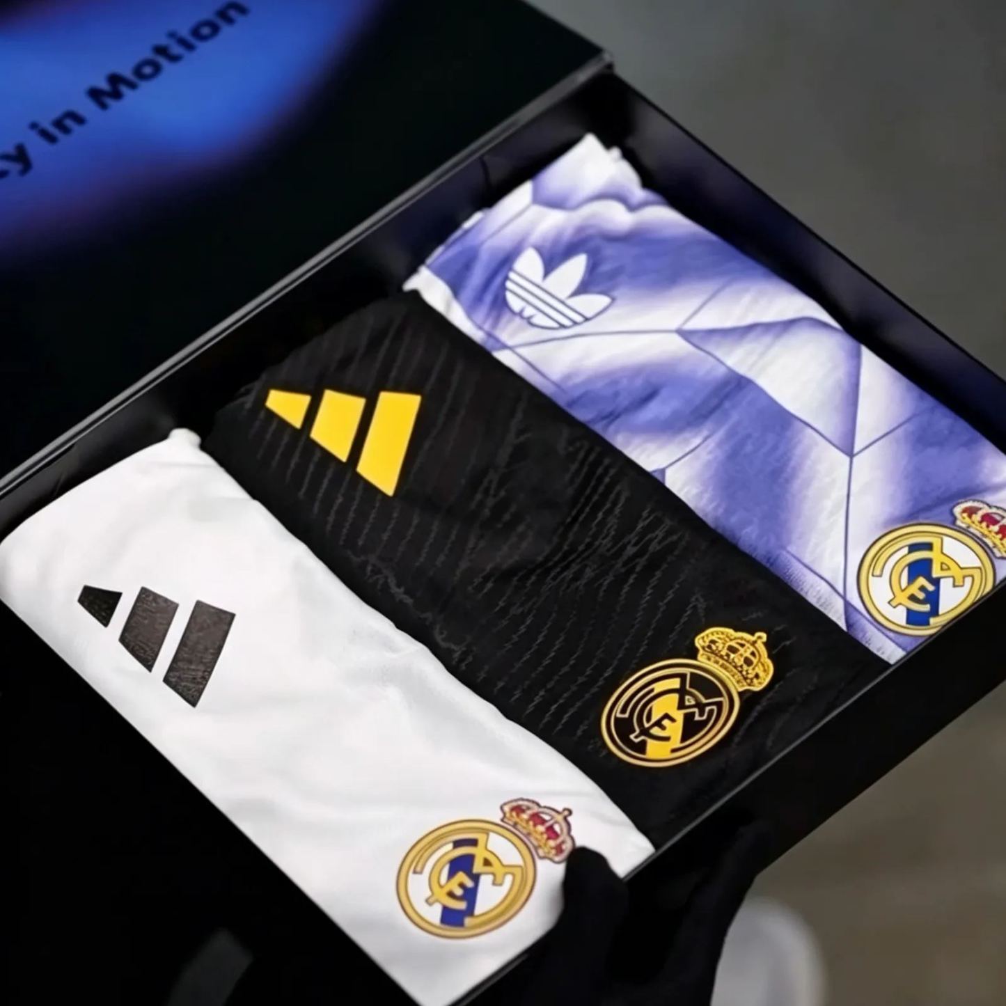 Real Madrid Jersey Set – (3-Piece Set)