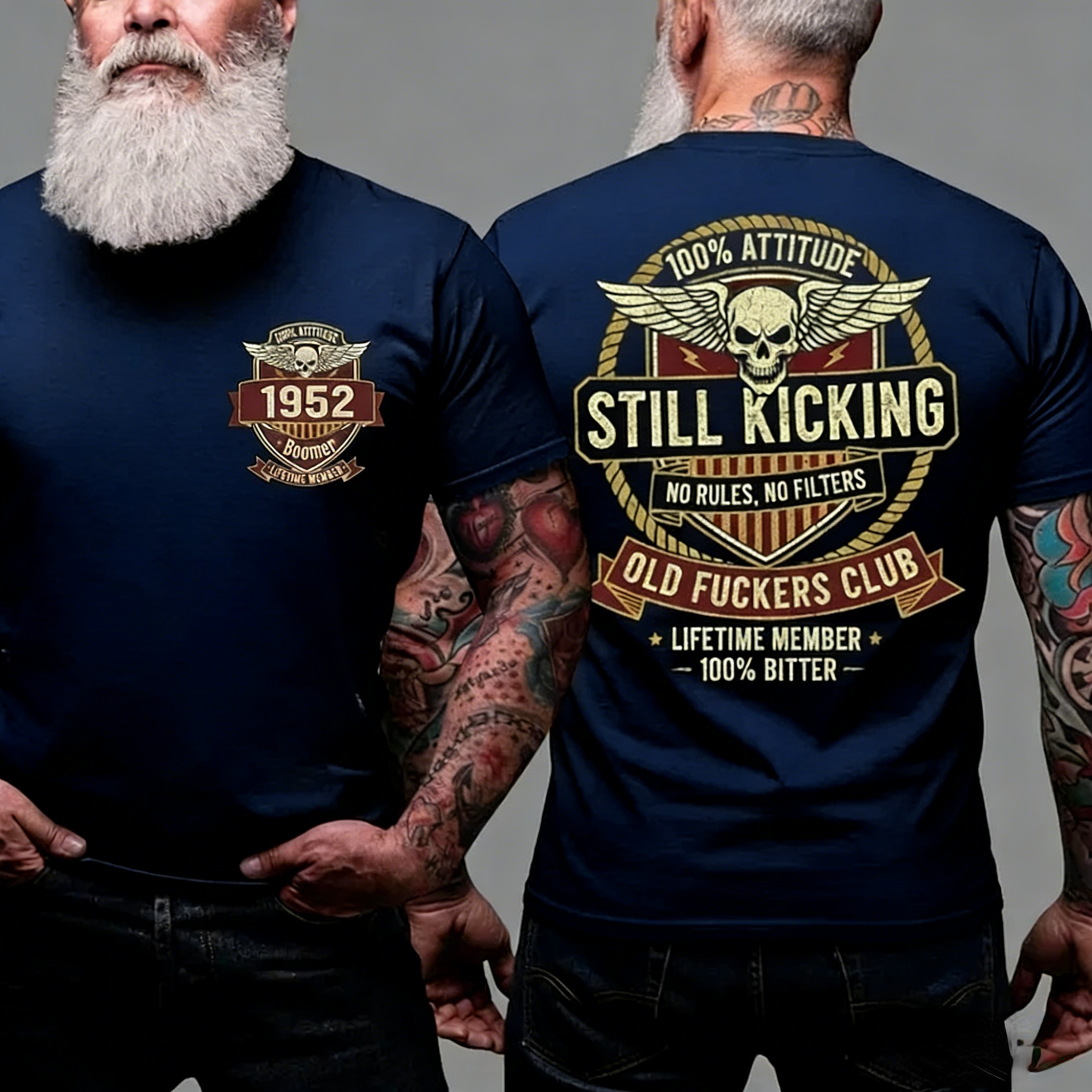 Old Guys Club Lifetime Member Still Kicking T-shirt Sweatshirt