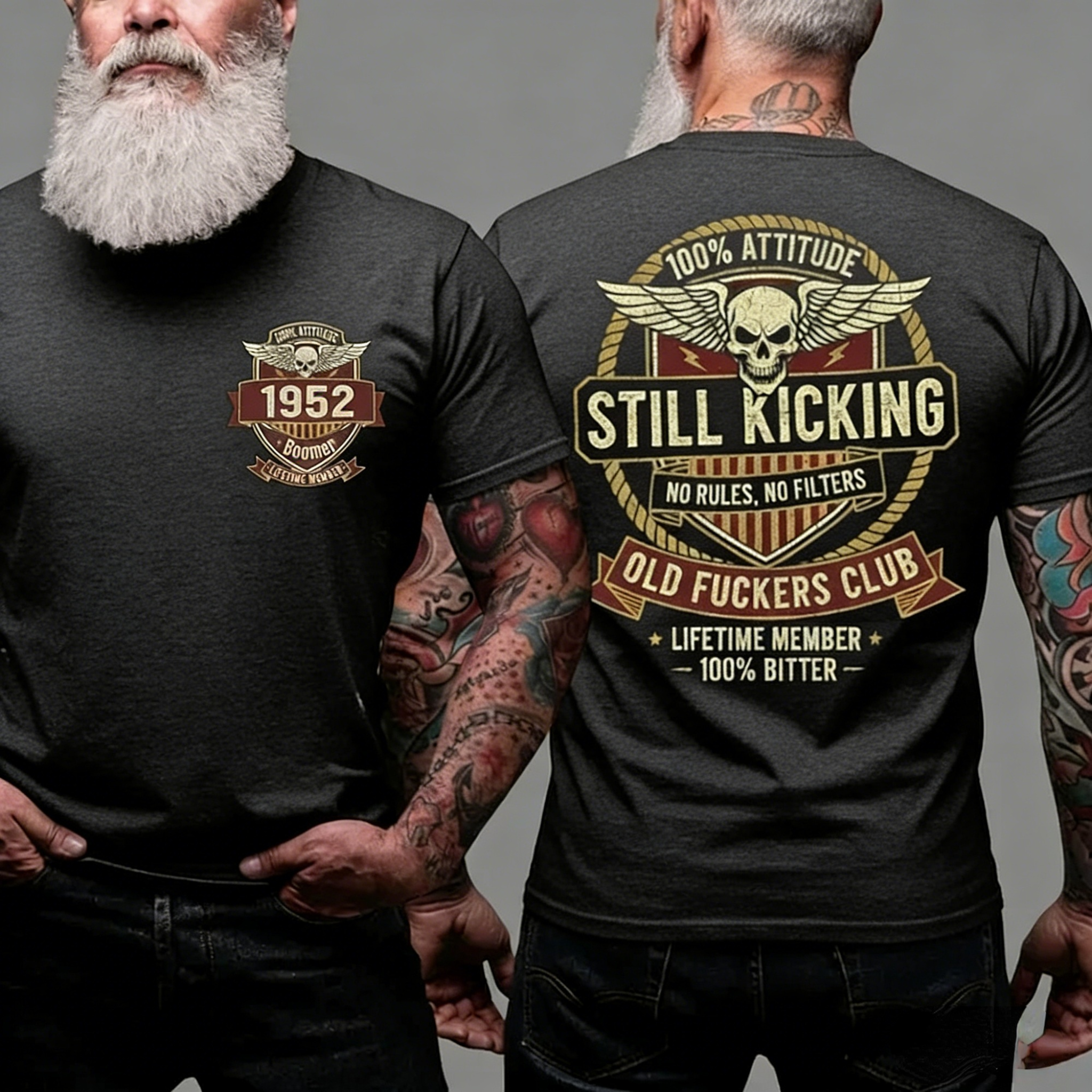 Old Guys Club Lifetime Member Still Kicking T-shirt Sweatshirt