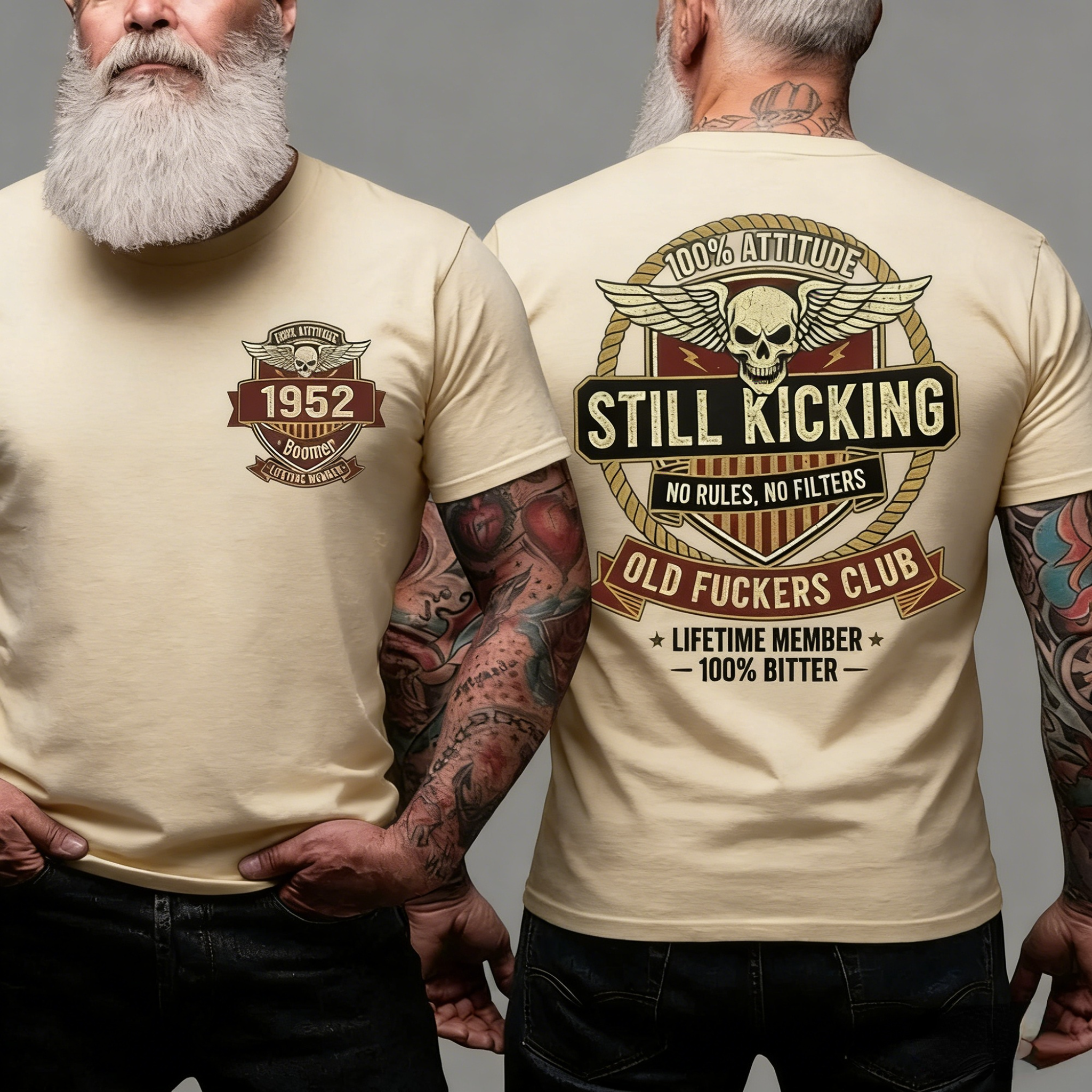 Old Guys Club Lifetime Member Still Kicking T-shirt Sweatshirt