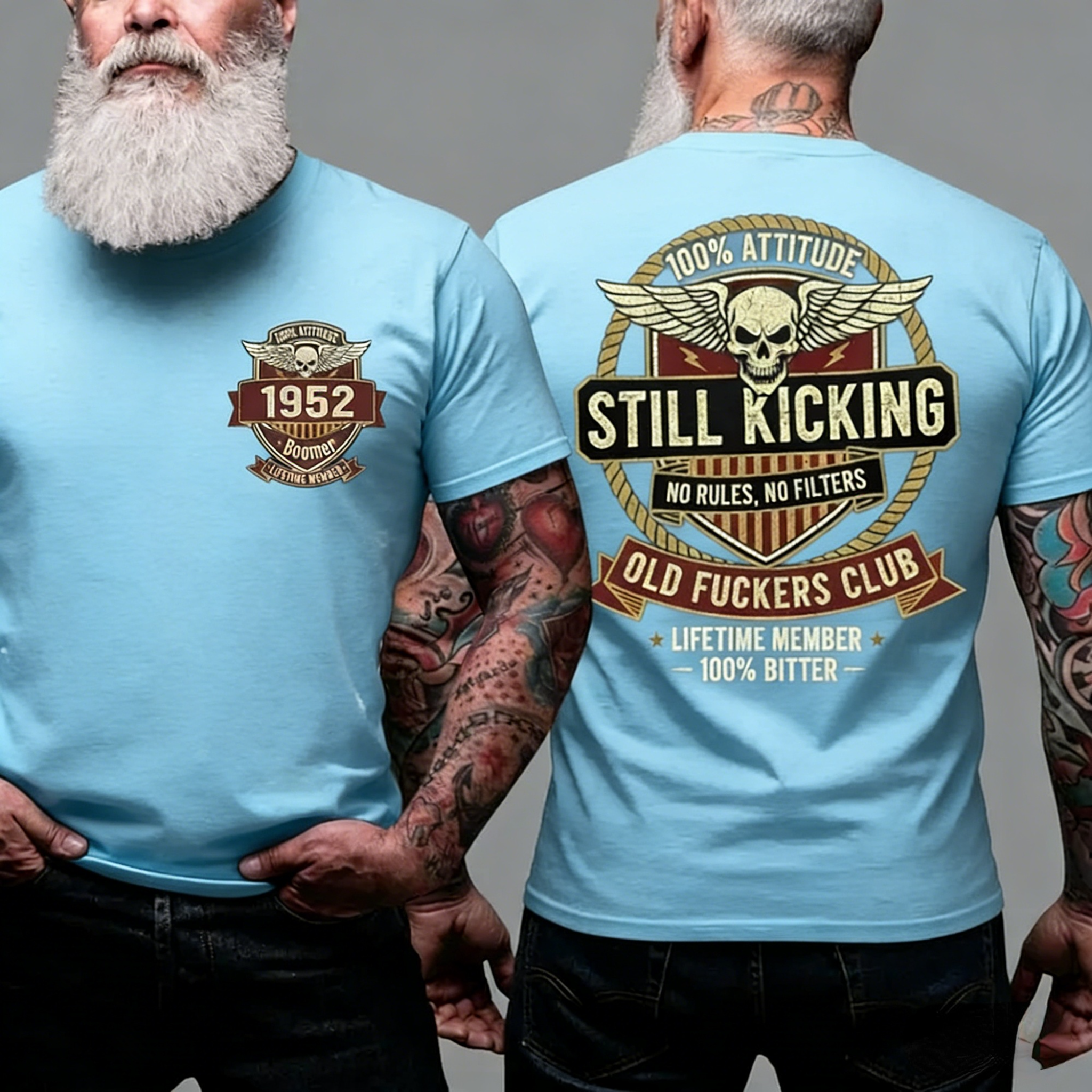 Old Guys Club Lifetime Member Still Kicking T-shirt Sweatshirt