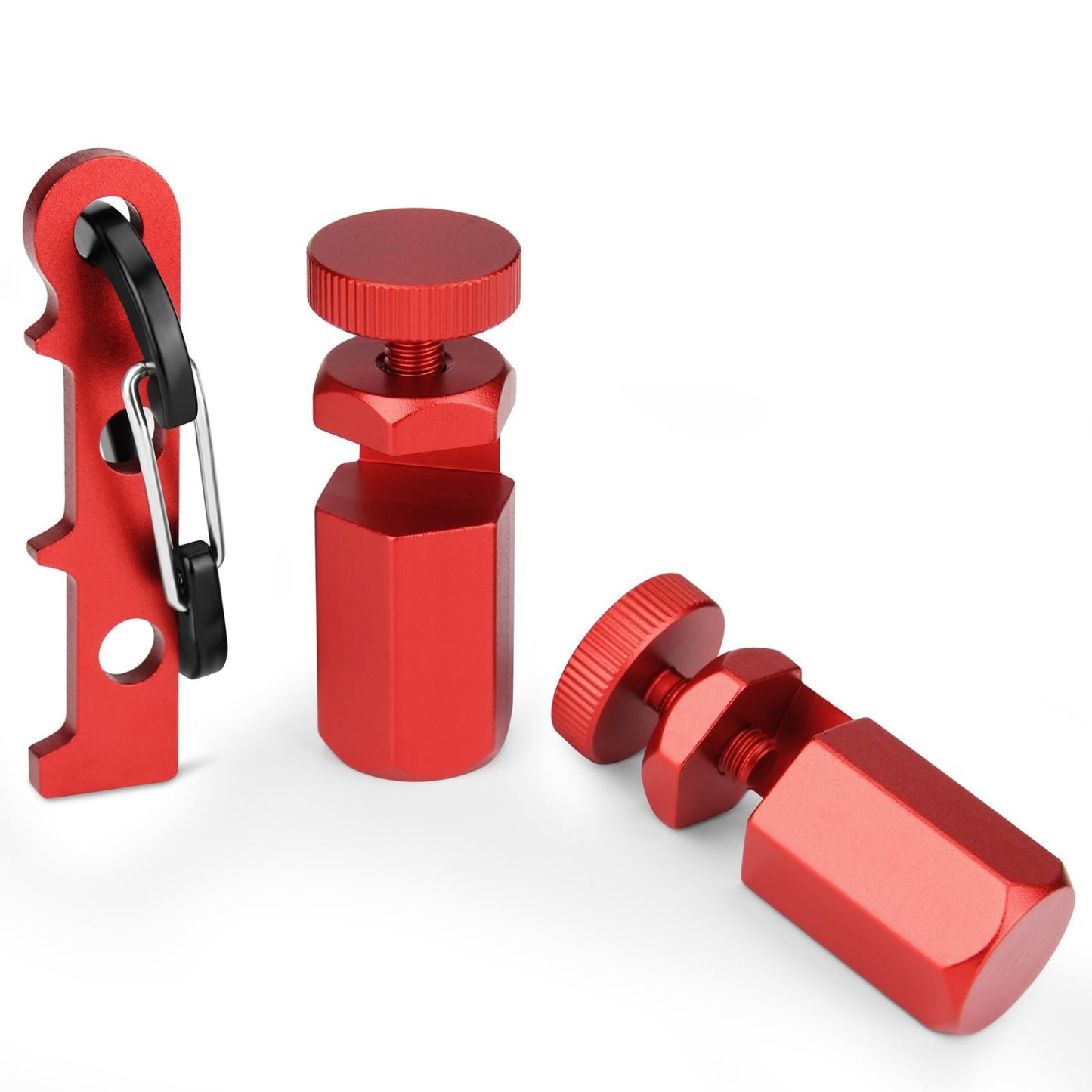 Tall Stair Gauges for Framing Square – Hexagonal Stable Lock with Holder & Hook for Carpentry & Circular Saw