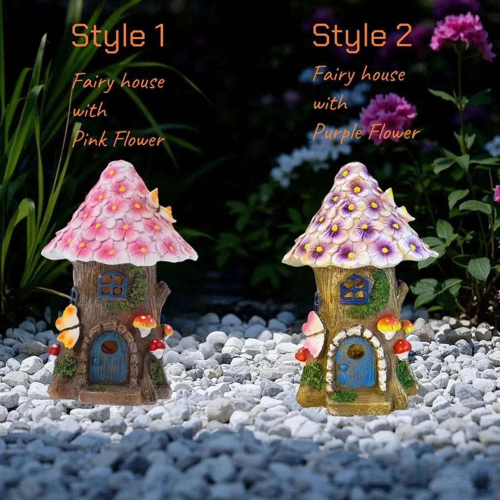 Solar Mushroom Garden Lantern