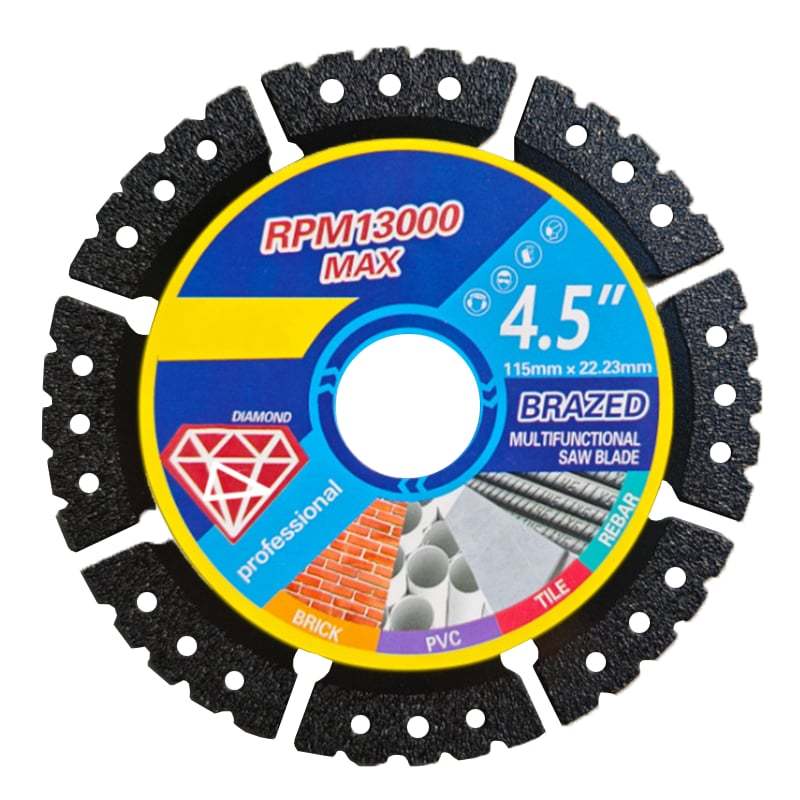 🛠️ ✨ 4.5" Multi-Material Diamond Blade - Zero Compromise, Max Durability