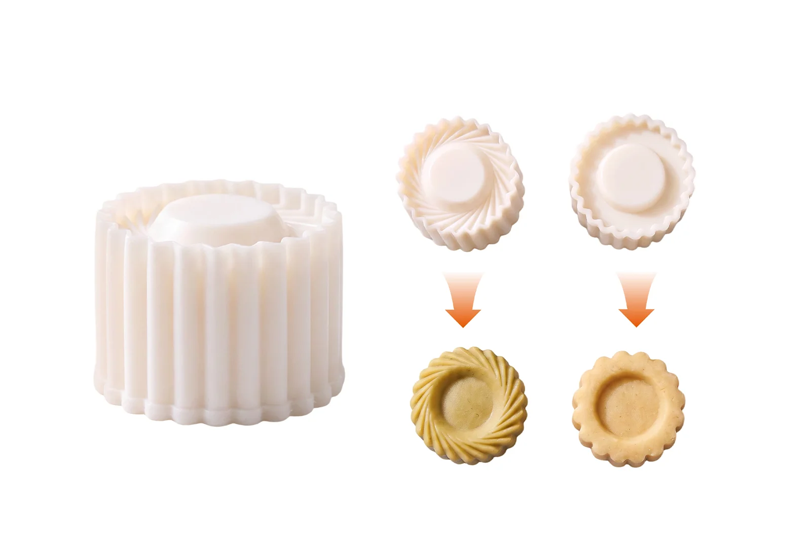 Creative Double-Ended Pastry Mold
