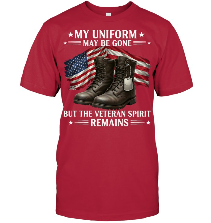 MY UNIFORM MAY BE GONE Unisex Short Sleeve Classic Tee