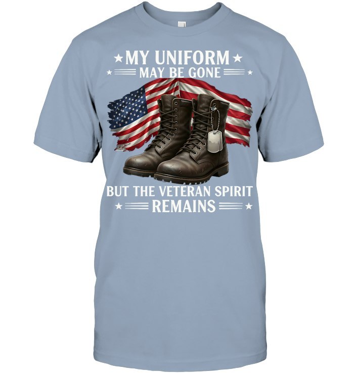 MY UNIFORM MAY BE GONE Unisex Short Sleeve Classic Tee