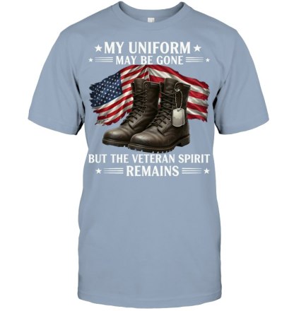 MY UNIFORM MAY BE GONE Unisex Short Sleeve Classic Tee