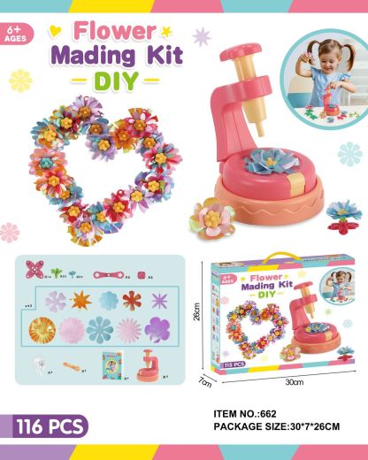 Fabric Flower Bouquets Toys, DIY Craft Kits Toys for Kids