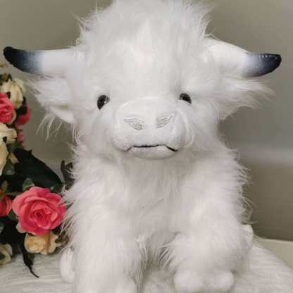 Laying Highland Cow SnugglePal