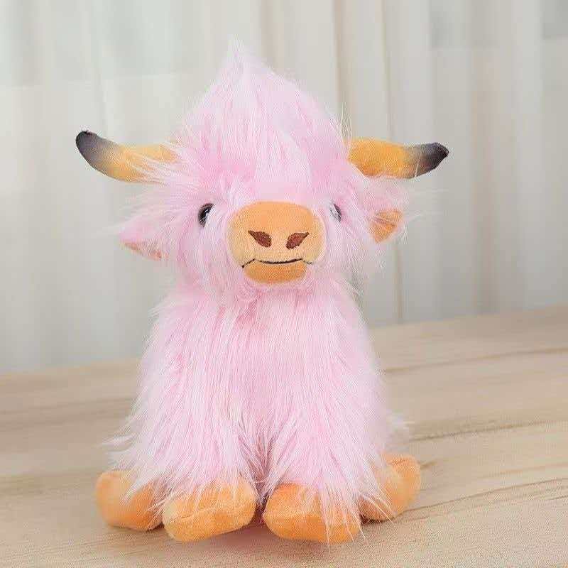 Laying Highland Cow SnugglePal