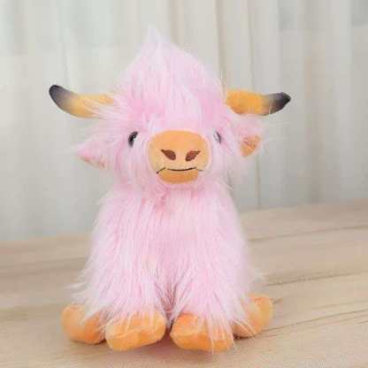 Laying Highland Cow SnugglePal
