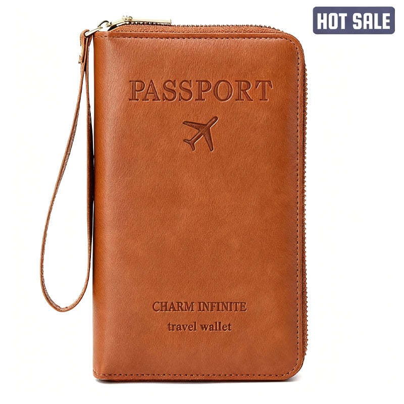 🔥50% off hot new products🔥Multi-Functional RFID Passport Wallet🎁