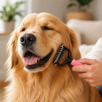 2-in-1 Pet Grooming Comb