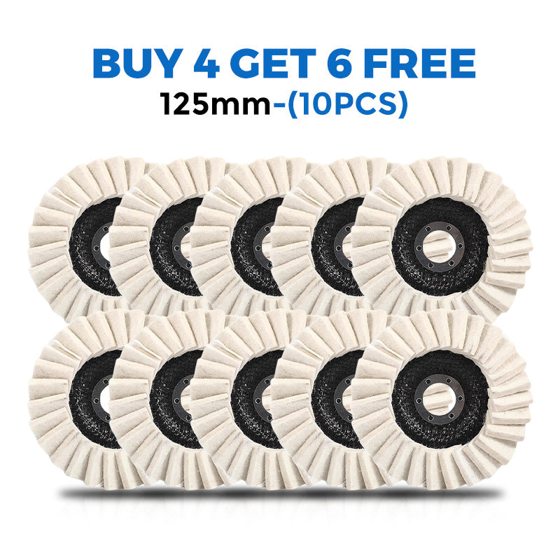 🎁Black Friday Sale - Limited time 49% OFF🎁✨Wool Felt Flap Polishing Disc