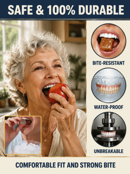 🦷  Fit Full Functional DenturesMake you more confident