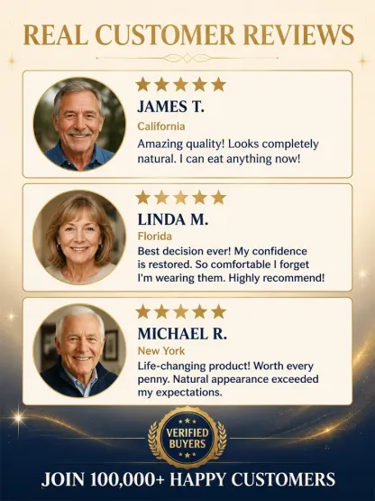 🦷  Fit Full Functional DenturesMake you more confident