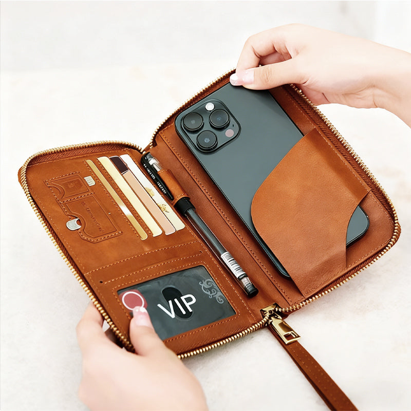 🔥50% off hot new products🔥Multi-Functional RFID Passport Wallet🎁