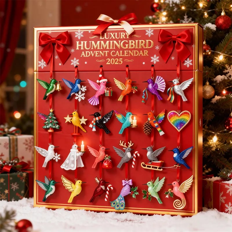 🔥A Hummingbird-Themed Advent Calendar for 2025