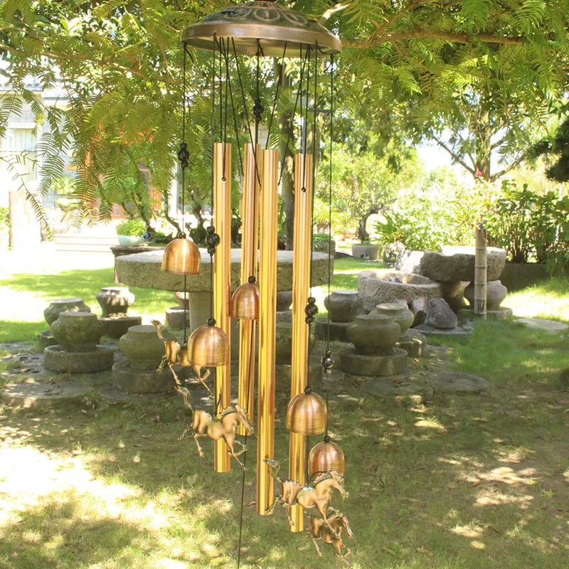 Pure Handmade Copper Horse Wind Chimes(Buy 2 Free Shipping)