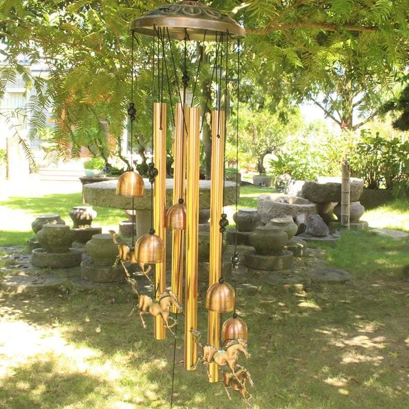 Pure Handmade Copper Horse Wind Chimes(Buy 2 Free Shipping)