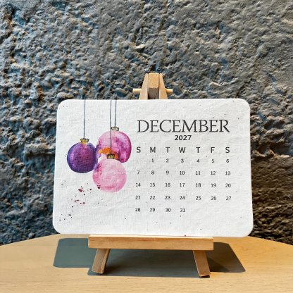 🌱Eco-Friendly Plantable "Timeless" Seed Calendar 2027 ✨ Plan•Plant•Grow•Enjoy