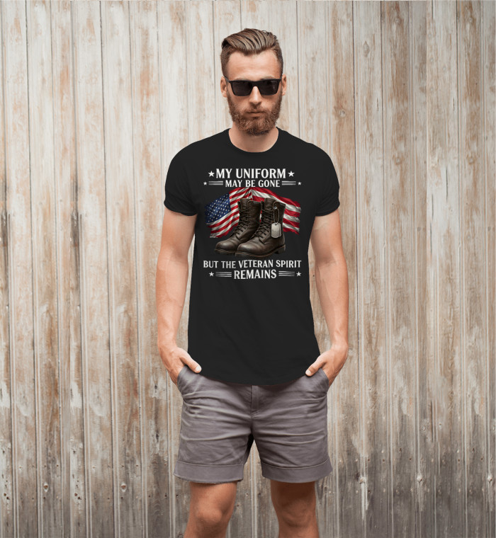 MY UNIFORM MAY BE GONE Unisex Short Sleeve Classic Tee