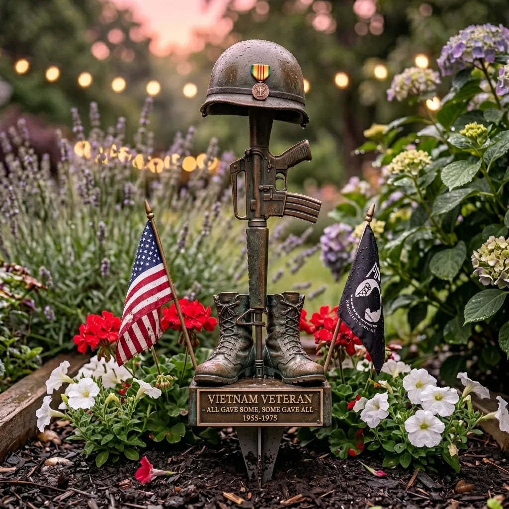 🎖️Vietnam Veteran Tribute Garden Stake