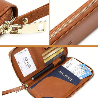 🔥50% off hot new products🔥Multi-Functional RFID Passport Wallet🎁