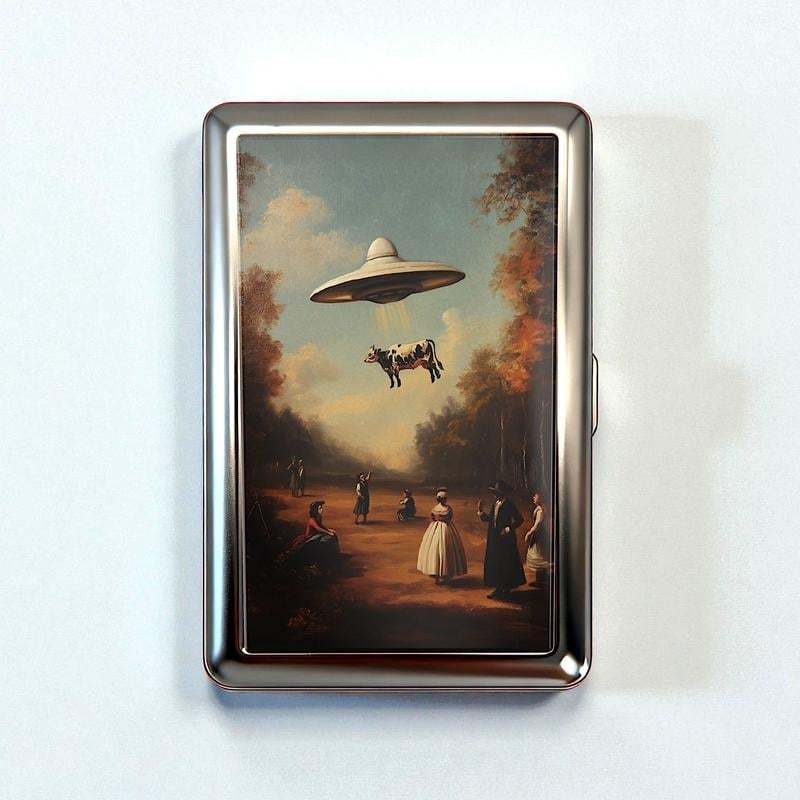 🛡️Vintage Art Deco Versatile Card & Cash Case With RFID Protection