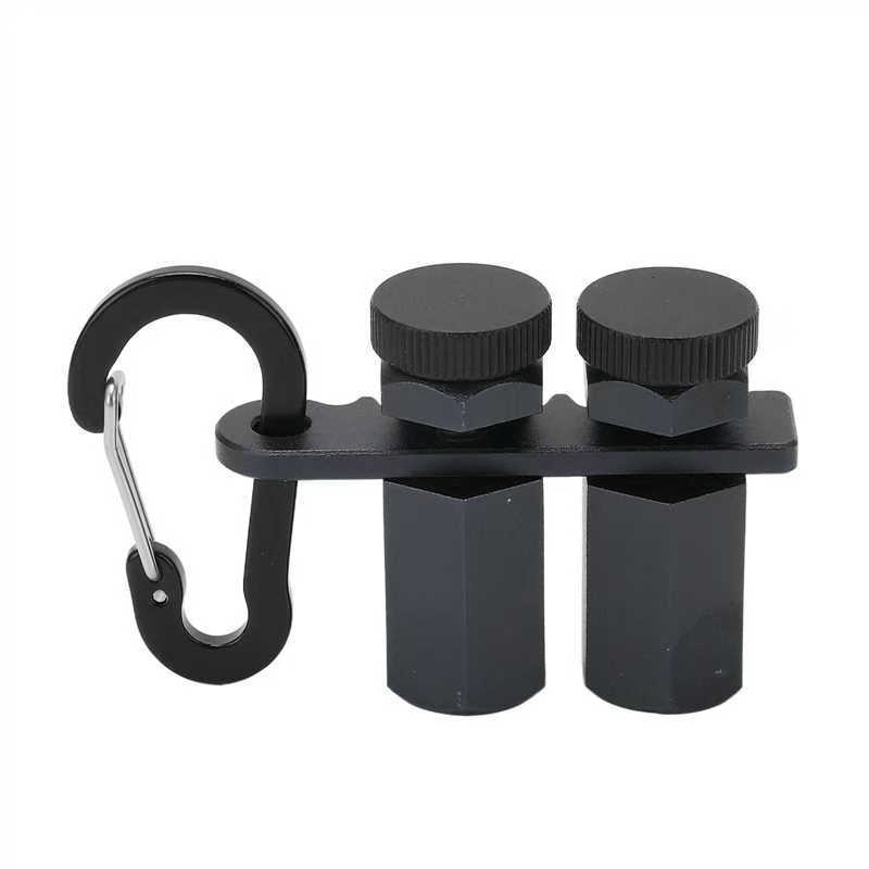 Tall Stair Gauges for Framing Square – Hexagonal Stable Lock with Holder & Hook for Carpentry & Circular Saw