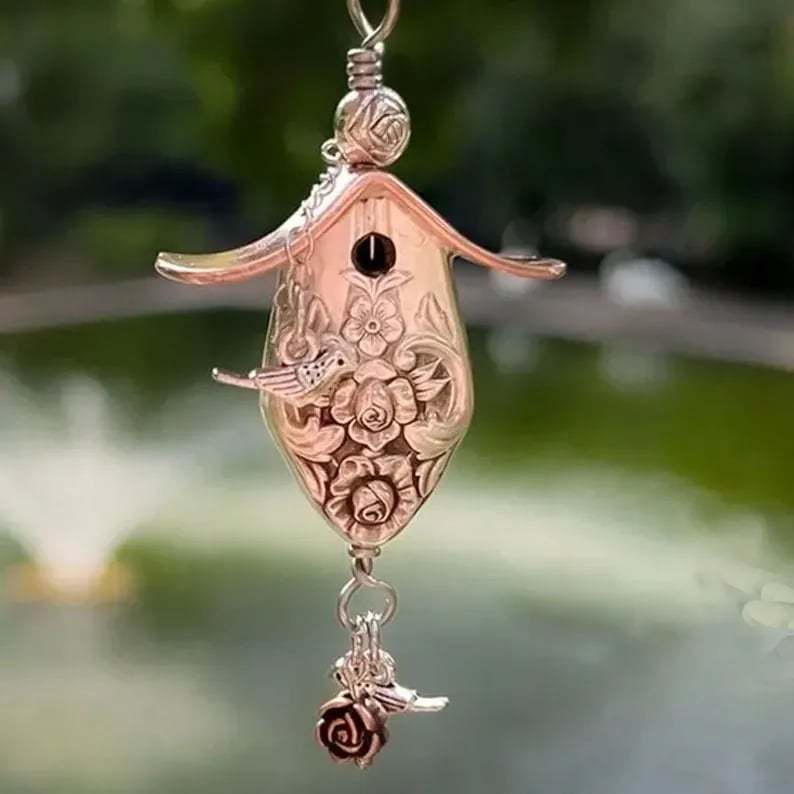 🔥⏰✨The 1951 Magnolia Birdhouse Necklace