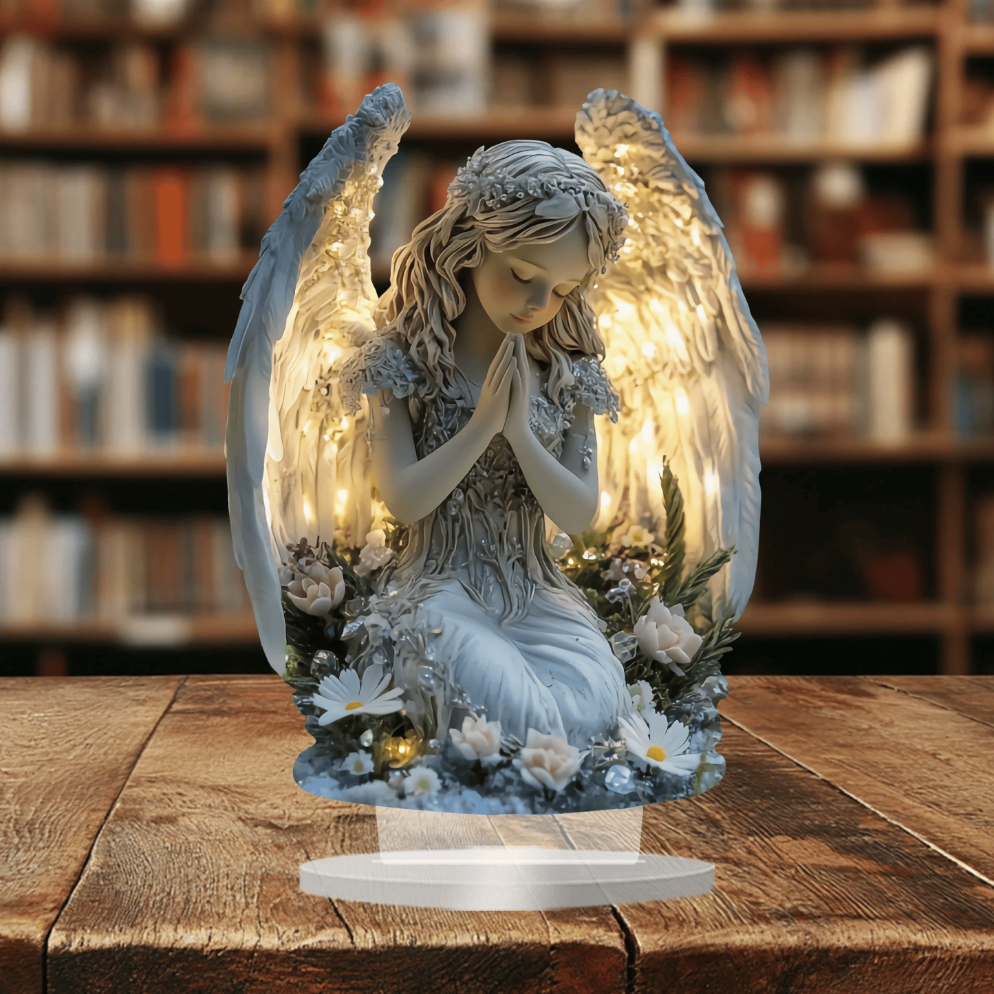 💖Limited Time Sale 70% OFF-🪽Gorgeous Angel Wings Cross Decoration✝️