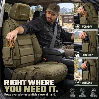 💥Limited Time-50% OFF🚙 Durable Truck Seat Cover✨ Storage, Protection & All-Day Comfort