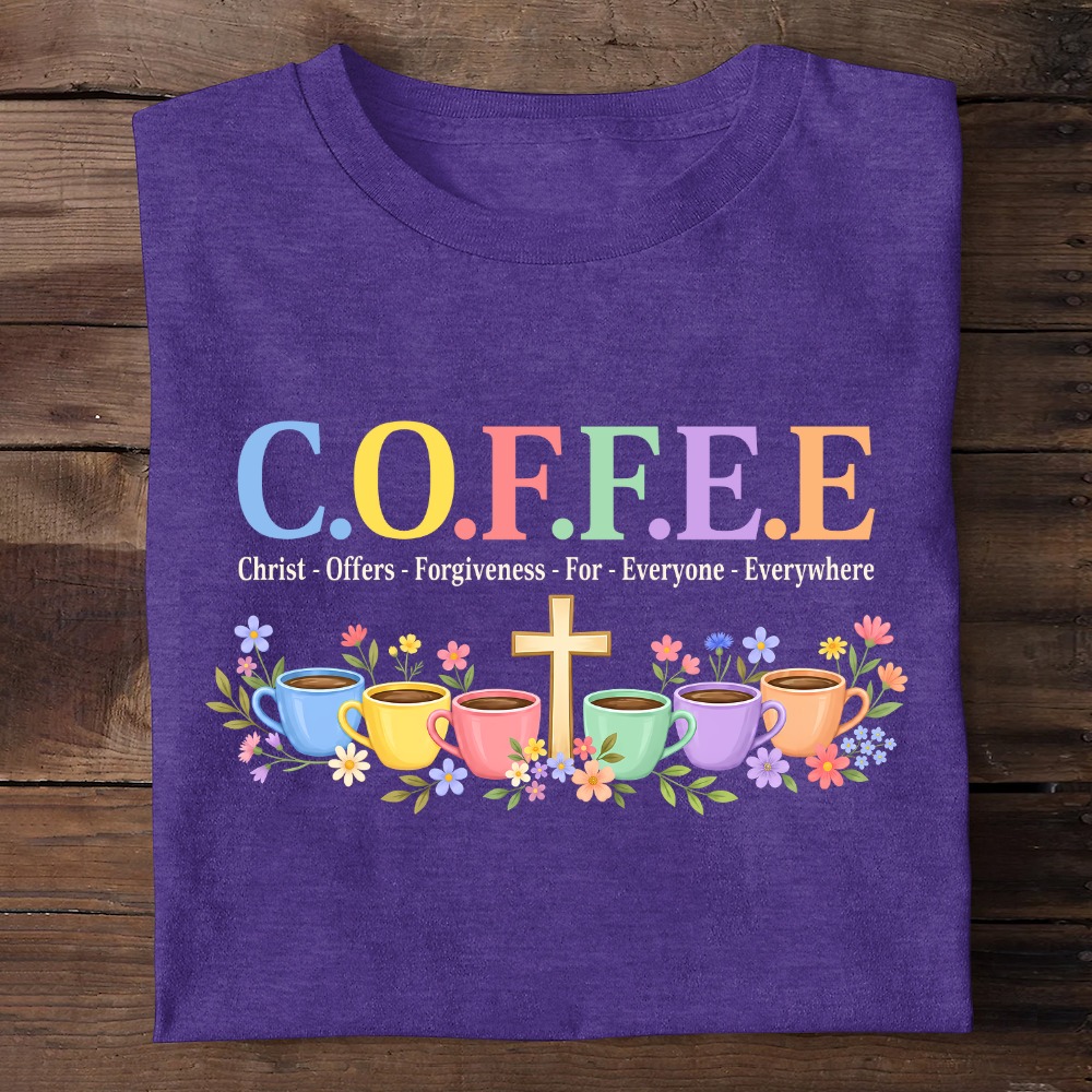 Christ Offers Forgiveness For Everyone |  2D Unisex T-shirt