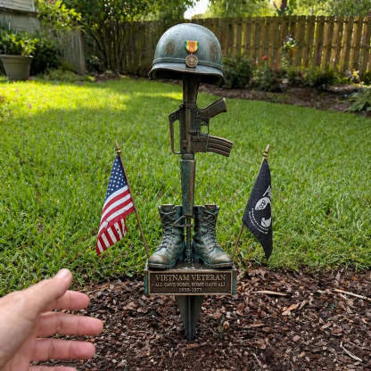 🎖️Vietnam Veteran Tribute Garden Stake