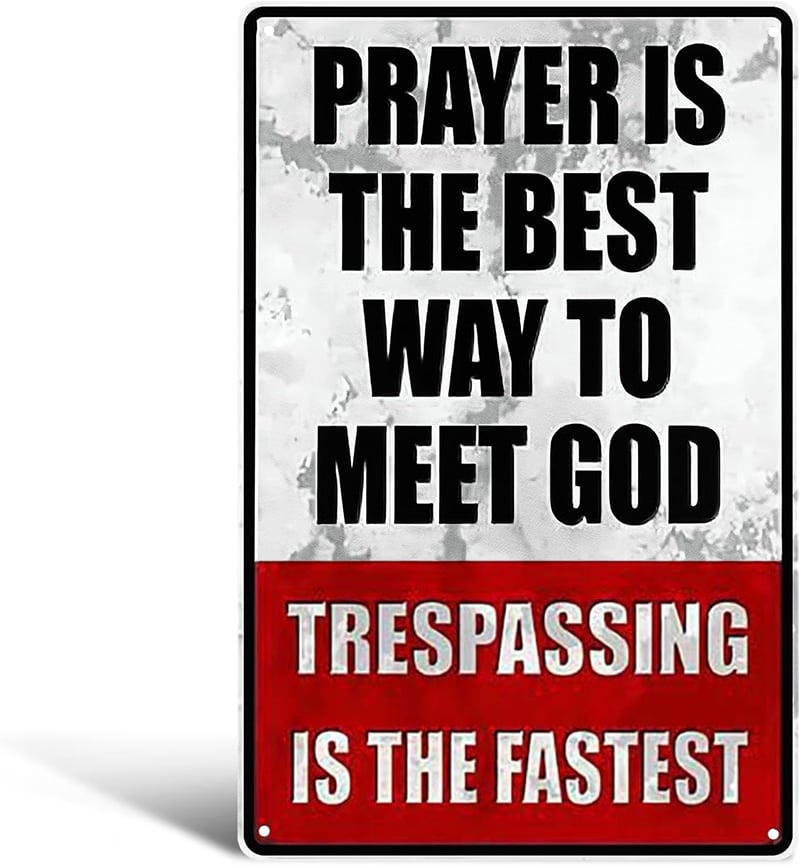 🔥Limited Time 49% OFF - Metal No Trespassing Signs Private Property Funny