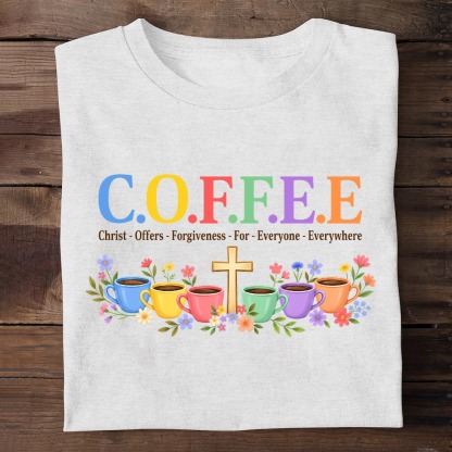 Christ Offers Forgiveness For Everyone |  2D Unisex T-shirt