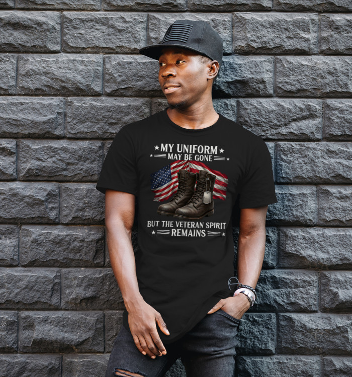 MY UNIFORM MAY BE GONE Unisex Short Sleeve Classic Tee