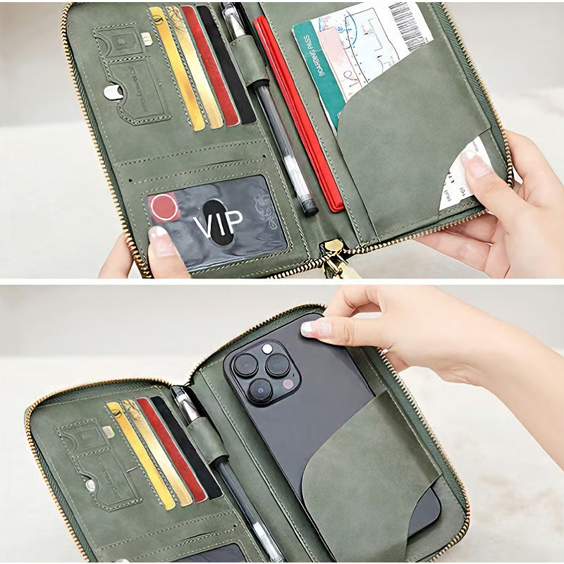 🔥50% off hot new products🔥Multi-Functional RFID Passport Wallet🎁