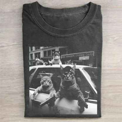 Cat Gang Vintage T-shirt