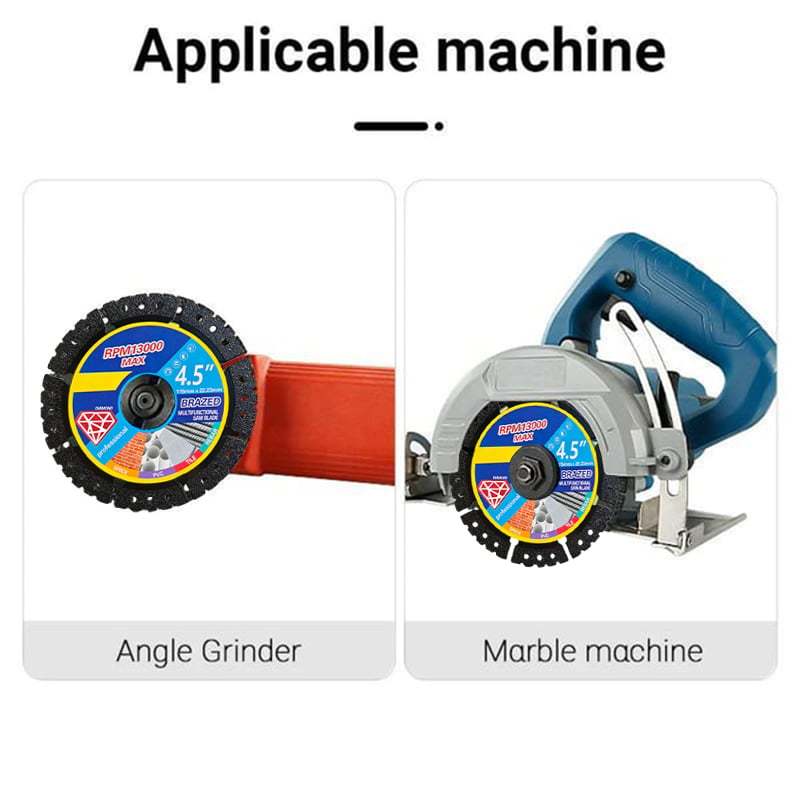 🛠️ ✨ 4.5" Multi-Material Diamond Blade - Zero Compromise, Max Durability