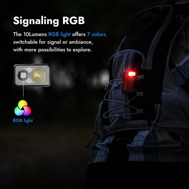 G5 Premium Pocket-Sized Mini RGB Flashlight