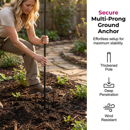 🌸Spring Sale 50% OFF🌬️🎡 Solar-Powered Wind Spinner for Garden