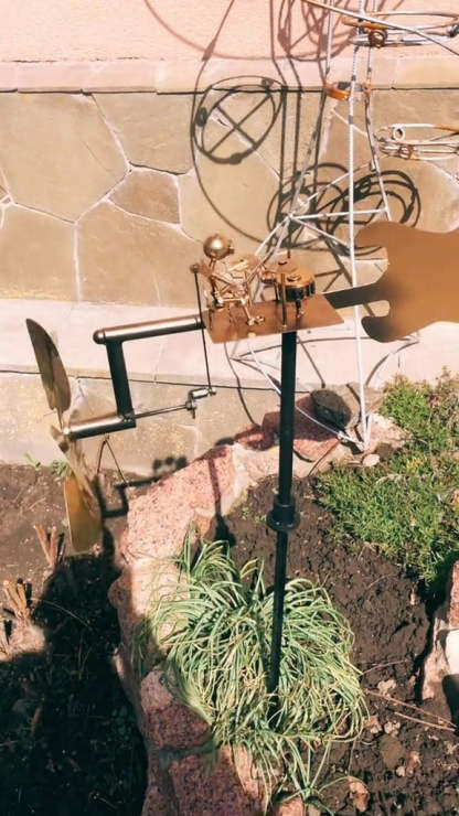 🔥Limited Time 57% OFF🥁Handmade Metal Rock Band Windmill🎁