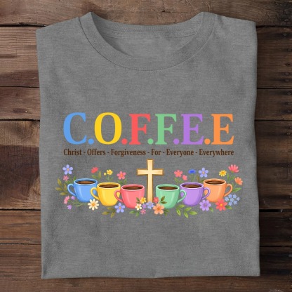 Christ Offers Forgiveness For Everyone |  2D Unisex T-shirt
