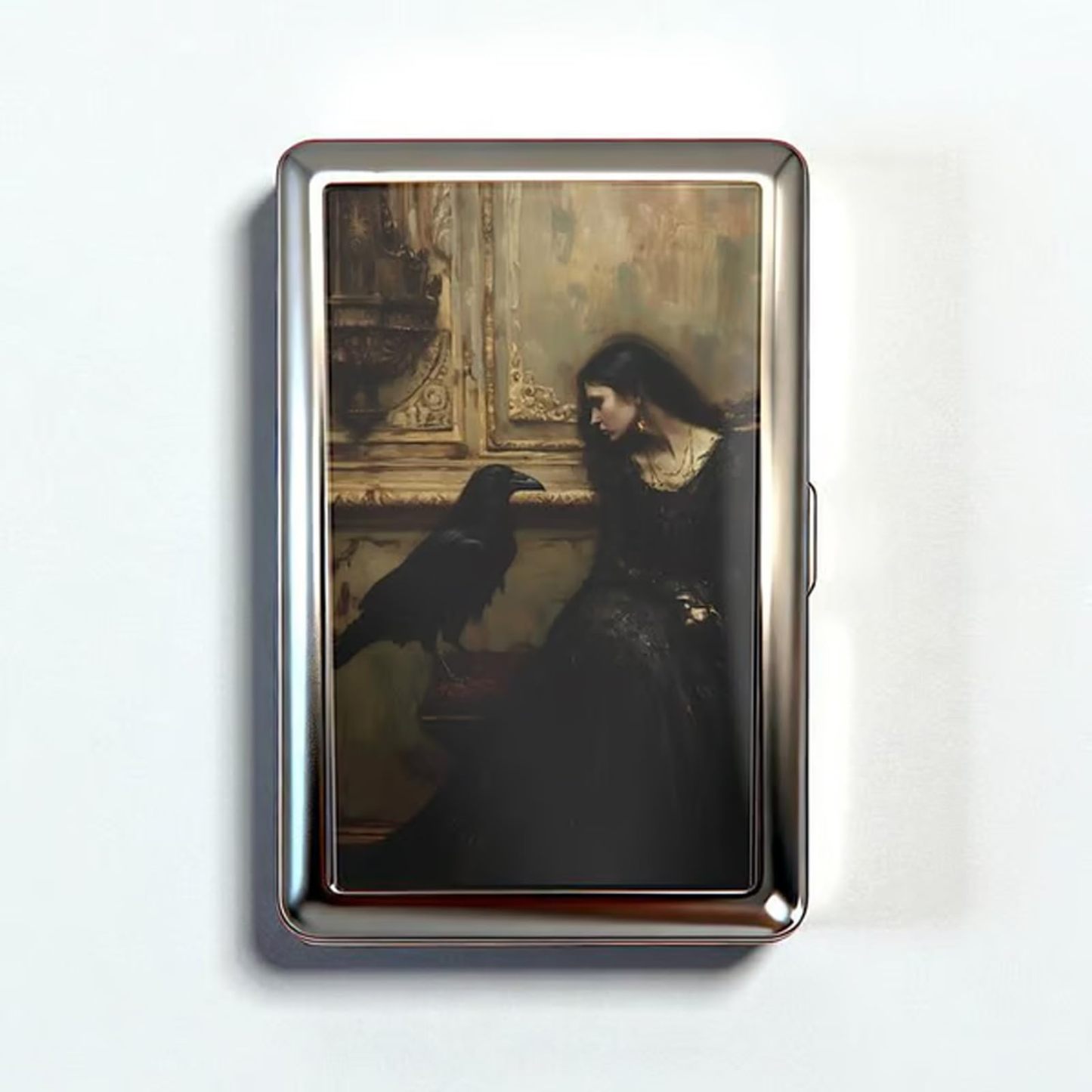 🛡️Vintage Art Deco Versatile Card & Cash Case With RFID Protection