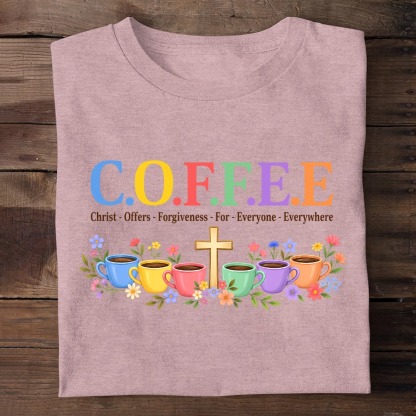 Christ Offers Forgiveness For Everyone |  2D Unisex T-shirt