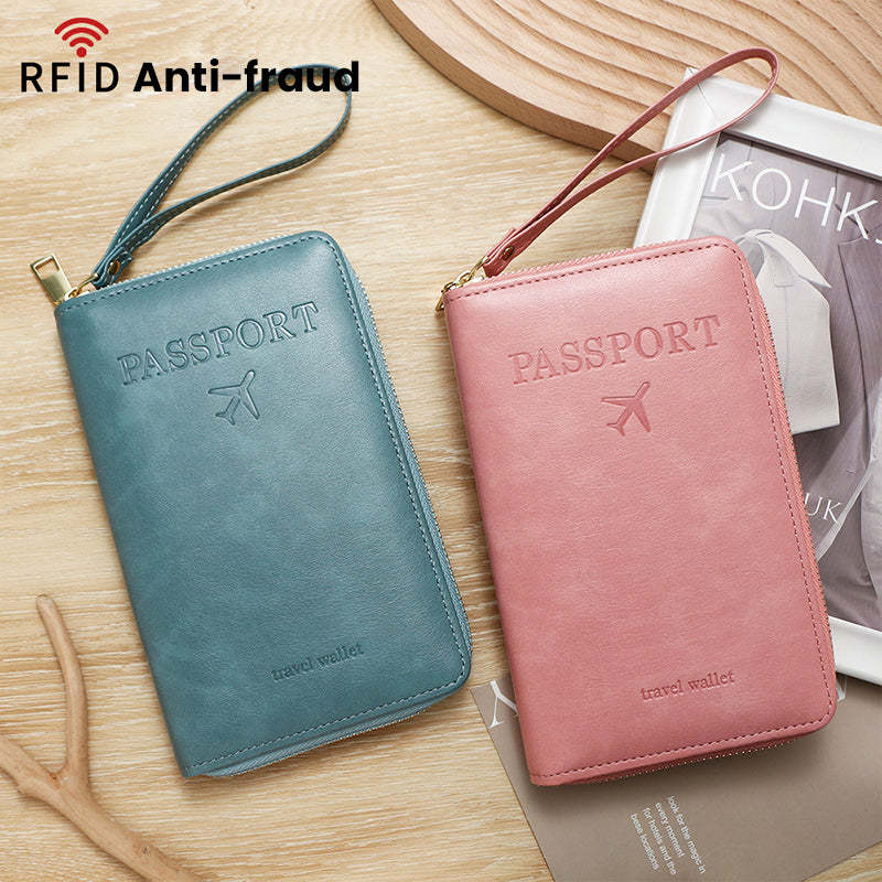 🔥50% off hot new products🔥Multi-Functional RFID Passport Wallet🎁