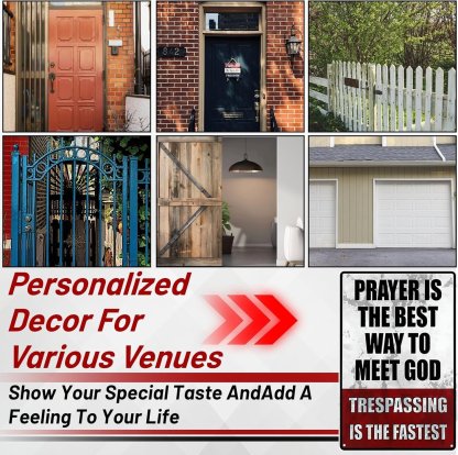 🔥Limited Time 49% OFF - Metal No Trespassing Signs Private Property Funny
